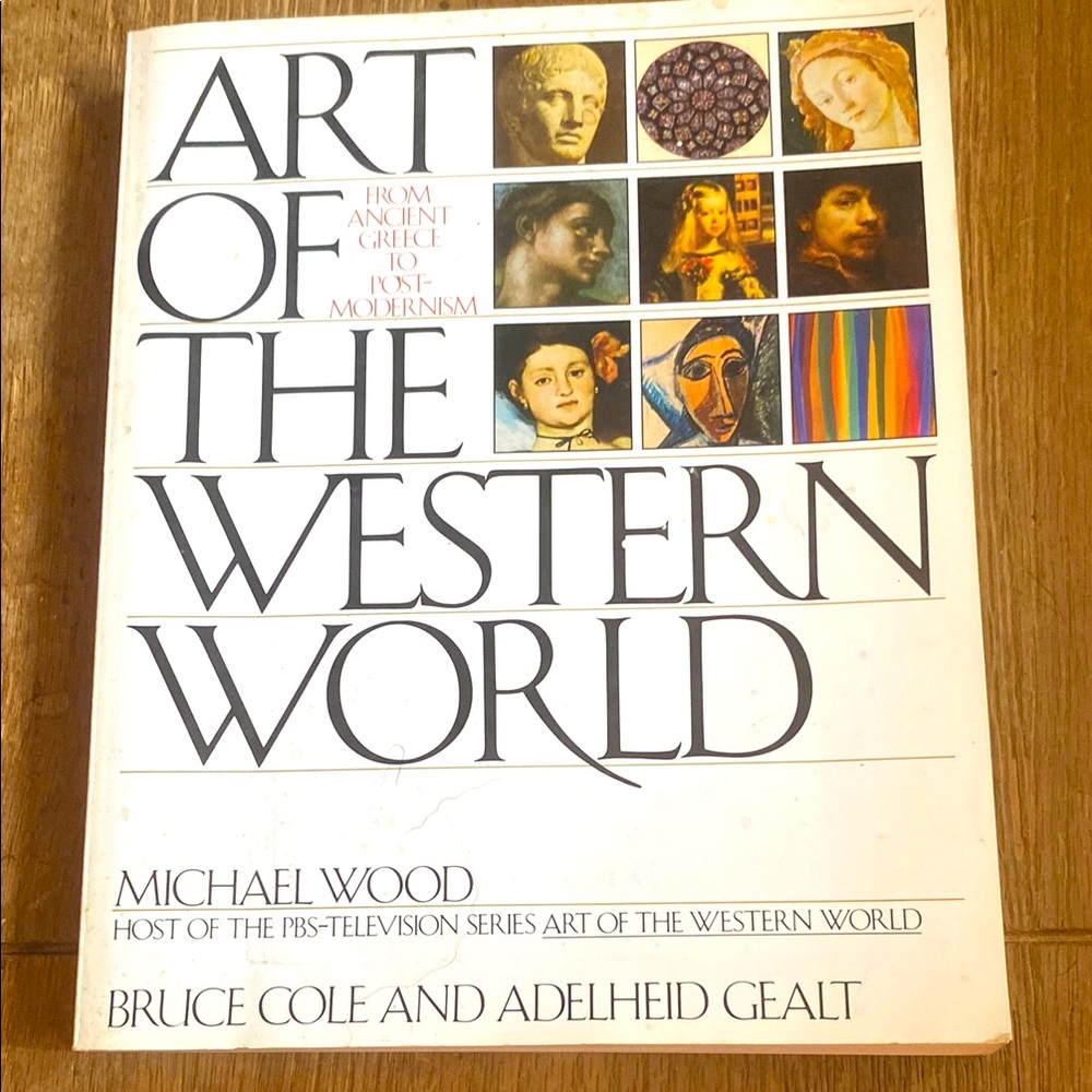 3/$15.  Art of the Western World by Michael Wood (PBS documentary)